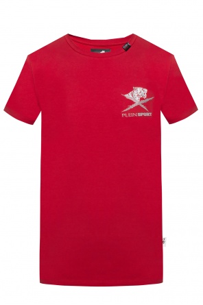 T-shirt z nadrukowanym logo, zdjęcie 1 T-shirt z nadrukowanym logo od Plein Sport
